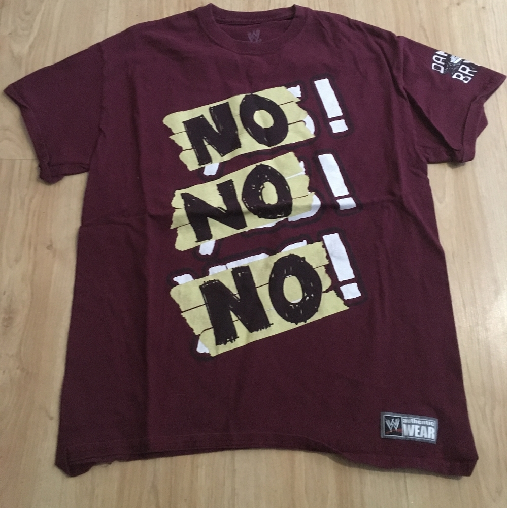 Daniel Bryan No! No! No! WWE t shirt - Picture 1 of 4